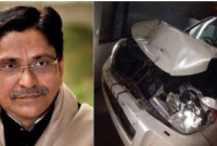 ব্রেকিং নিউজঃ অল্পের জন্য রক্ষা পেলেন মাহবুবউল আলম হানিফ