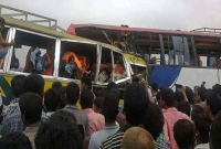 আবারও দুই বাসের সংঘর্ষে প্রাণ গেলো ৩ জনের