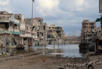 একসময় সাজানো গোছানো গাদ্দাফির নিজের শহরটি এখন ভূতুড়ে নগরী!