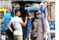 কারওয়ান বাজারে সবজির আড়তে চলছে ইরানি ছবির শুটিং