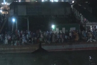 নারায়ণগঞ্জে বুড়িগঙ্গা নদীতে চোখের সামনেই ডুবে গেল ২৯টি গরু