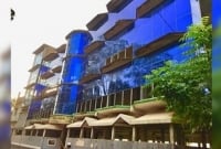  শনিবার রাতে পদ্মার গর্ভে চলে গেছে চারতলা বিলাসবহুল এই বাড়ি