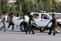 আফগান প্রেসিডেন্টের ভাষণের সময় কয়েক দফা রকেট হামলা