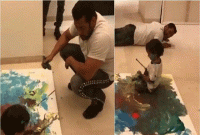 মামা-ভাগ্নের দেখার মত লড়াই 