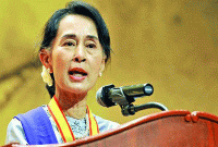 সংঘাতপূর্ণ রাখাইনে বিদেশিদের বিনিয়োগ করতে বললেন সু চি