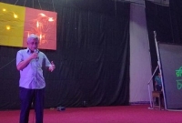 শাবিতে শেষ ক্লাস নিলেন অধ্যাপক জাফর ইকবাল