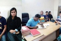 শুভ-সাহারার প্রেমকে বিয়েতে পরিণত করলেন পুলিশ সদস্যরা