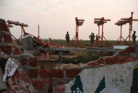 দেয়াল ভেঙে ফেলল ইন্ডিয়ার বিমান, যা ঘটলো