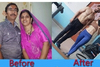 বিয়ের পর ওজন কমানোর প্রতিশ্রুতি, দম্পতির তাক লাগানো চেহারা দেখুন!