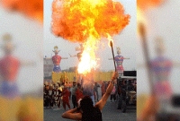 সাতজনকে বাঁচিয়ে মারা গেলেন ‘রাবণ’!