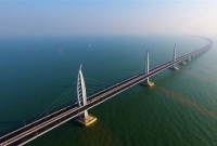 মঙ্গলবার বিশ্বের দীর্ঘতম সমুদ্র সেতু উদ্বোধন 