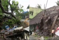  ঘুর্ণিঝড়ে লণ্ডভণ্ড ৬ জেলা