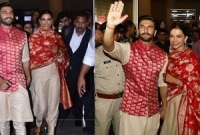 বিয়ের পর আজই নতুন বউকে নিয়ে দেশে ফিরলেন রণবীর সিং