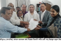 গাজীপুর-৪, কাপাসিয়া আসনে মনোনয়ন পত্র জমা দিলেন হান্নান শাহ্ পুত্র শাহ্ রিয়াজুল হান্নান