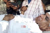 হেলিকপ্টারে ঢাকায় আনা হলো বিএনপি প্রার্থী মিয়া নুরুদ্দিনকে