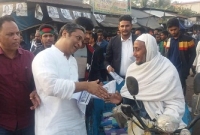 কাপাসিয়ায় বিএনপি প্রার্থী শাহ্ রিয়াজুল হান্নানের ব্যাপক গণসংযোগ