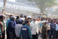 শ্যামপুরে বাবলা-সালাহউদ্দিনের সমর্থকদের মধ্যে ধাওয়া-পাল্টা ধাওয়া