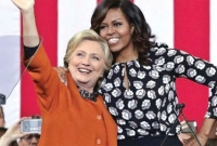 ১৭ বছরের রেকর্ড ভেঙ্গে হিলারিকে হারালেন মিশেল ওবামা