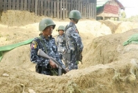 রাখাইনে সেনাবাহিনী-বৌদ্ধ বিদ্রোহীদের তীব্র লড়াই