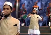 এবার কাজী নজরুল ইসলামের গান গেয়ে ভাইরাল হলেন নোবেল