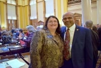 আমেরিকায় প্রথম মুসলিম সিনেটর বাংলাদেশি শেখ রাহমানের শপথ গ্রহণ