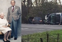 ব্রিটিশ রাণী দ্বিতীয় এলিজাবেথের স্বামী সড়ক দুর্ঘটনার কবলে