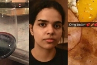 কানাডায় মদ-শূকরের মাংসে বুঁদ সৌদি তরুণী রাহাফ