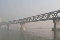 সপ্তম স্প্যান বসানোর মধ্য দিয়ে কিলোমিটারে রূপ নিলো পদ্মা সেতু