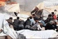 ক্ষুধার জ্বালায় ৩ সন্তানসহ গায়ে আগুন দিলেন সিরিয়ার নারী শরণার্থী!