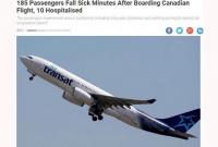 বিমানে ওঠার পরই চোখ জ্বালা-বমি, অসুস্থ ১৮৫ যাত্রী!