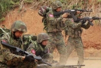 রাখাইনে সেনাবাহিনীর সাথে তুমুল সংঘর্ষ চলছে