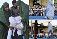  জনসম্মুখে পরস্পরকে জড়িয়ে আলিঙ্গন, প্রেমিক-প্রেমিকা ১৭ বার বেত্রাঘাত