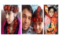 হাতের মেহেদী রং এখনো তাজা, স্বামী আটক