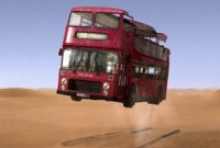 যানজট এড়াতে এবার উড়ন্ত দোতলা বাস