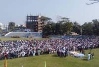 ছাত্রলীগ-যুবলীগের ৫ নেতার জানাজায় জনতার ঢল