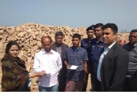 ইটের মাপ ছোট হওয়ায় দুই ভাটা মালিককে জরিমানা