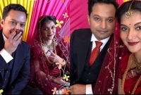 বিয়ের পিঁড়িতে প্রীতম ও মিথিলা