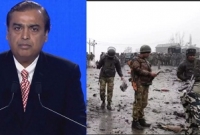 শহীদ সেনা পরিবারের সাহায্য এগিয়ে এসে যে ঘোষণা দিলেন মুকেশ আম্বানী