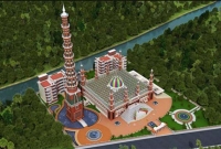 টাঙ্গাইলে বিশ্বরেকর্ড, ২০১ গম্বুজ দৃষ্টিনন্দন মসজিদ