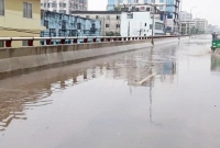 চট্টগ্রামে ফ্লাইওভারেও জলাবদ্ধতা!