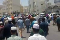 সন্ধ্যা হলেই প্রবাসীদের ভিড় জমে ওমানের বাঙালি পাড়ায়