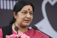 পাকিস্তানের সঙ্গে উত্তেজনা আর বাড়াতে চায় না ভারত : সুষমা স্বরাজ
