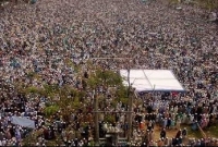 শায়খুল হাদীস মুফতি মাওলানা যাকারিয়্যাহ’র জানাজায় লাখো মুসল্লি