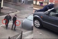 এবার লন্ডনে মসজিদের সামনে হামলা