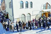 এবার সুইডেনের রাজধানী স্টকহোমে মসজিদে ‘মানব সুরক্ষা চক্র’