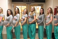 একই সময়ে ৯ নার্স গর্ভবতী!