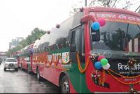 এবার রাজধানীতে সর্বনিম্ন ১০ টাকায় এসি বাস সার্ভিস চালু