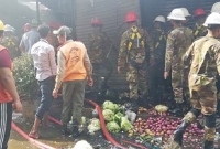 রাজধানীর গুলশান ডিএনসিসি মার্কেটের আগুন নিয়ন্ত্রণে