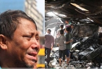 সম্পূর্ণ কাঁচাবাজার পুড়ে ছাই, ক্ষতিগ্রস্তদের আর্তনাদ