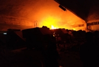 এবার জুট মিলে ভয়াবহ আগুন